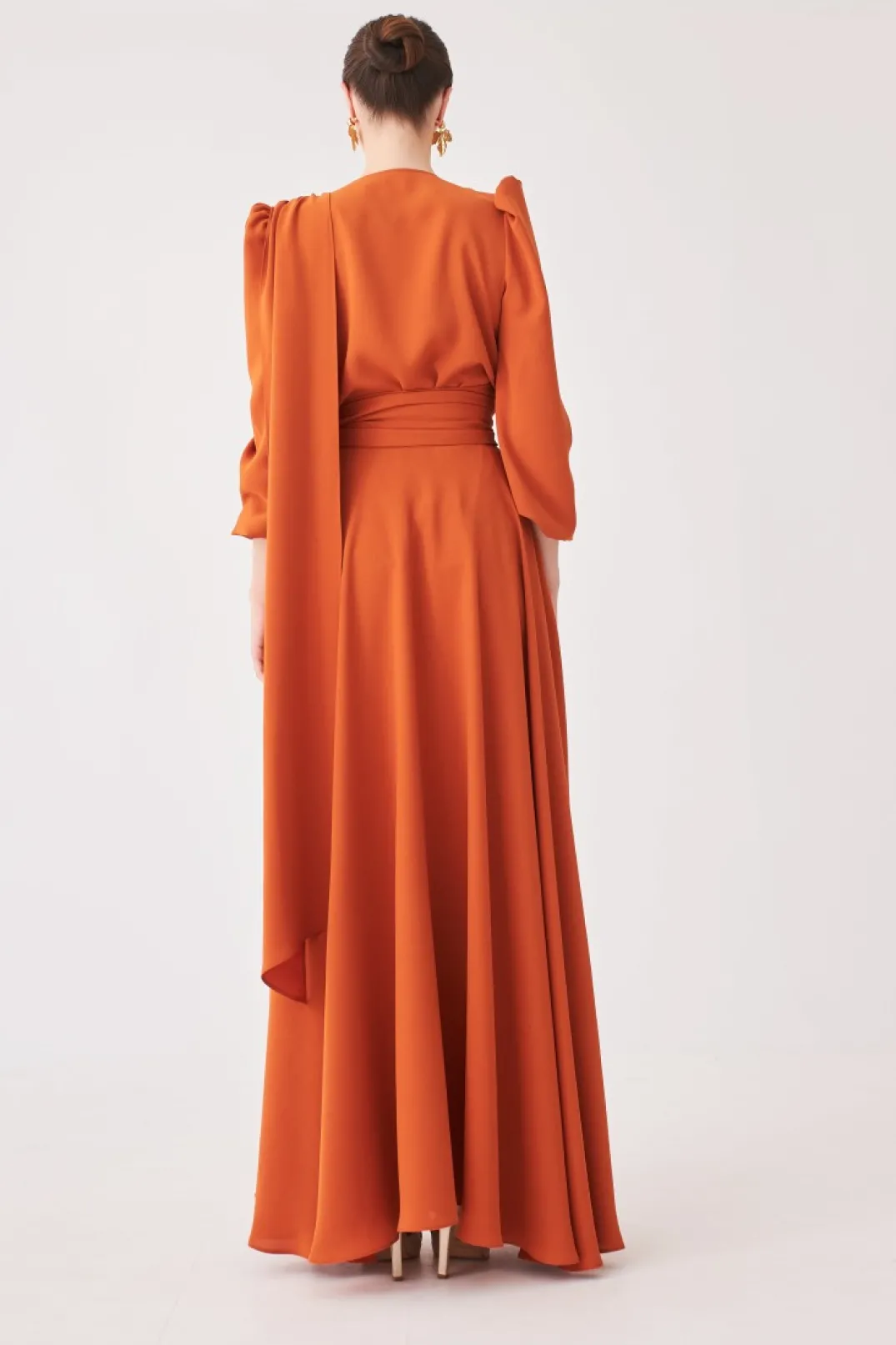 Online BLUSA LAURA MB NARANJA MARIA BARAZA X COOSY | Tops