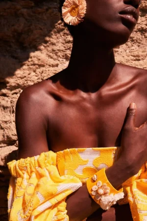 Shop BRAZALETE MARGARITA AMARILLO Bisutería