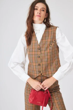 Outlet CHALECO MANUEL MARRON Abrigos y chaquetas