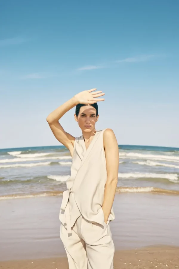 Cheap CHALECO VANDONEBEIGE Tops