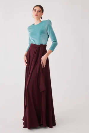 Clearance FALDA LAURAMBBURDEOS MARIA BARAZA X COOSY | Faldas