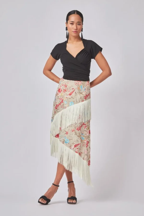 Hot FALDA MANILABEIGE/MULTICOLOR Total look | Faldas