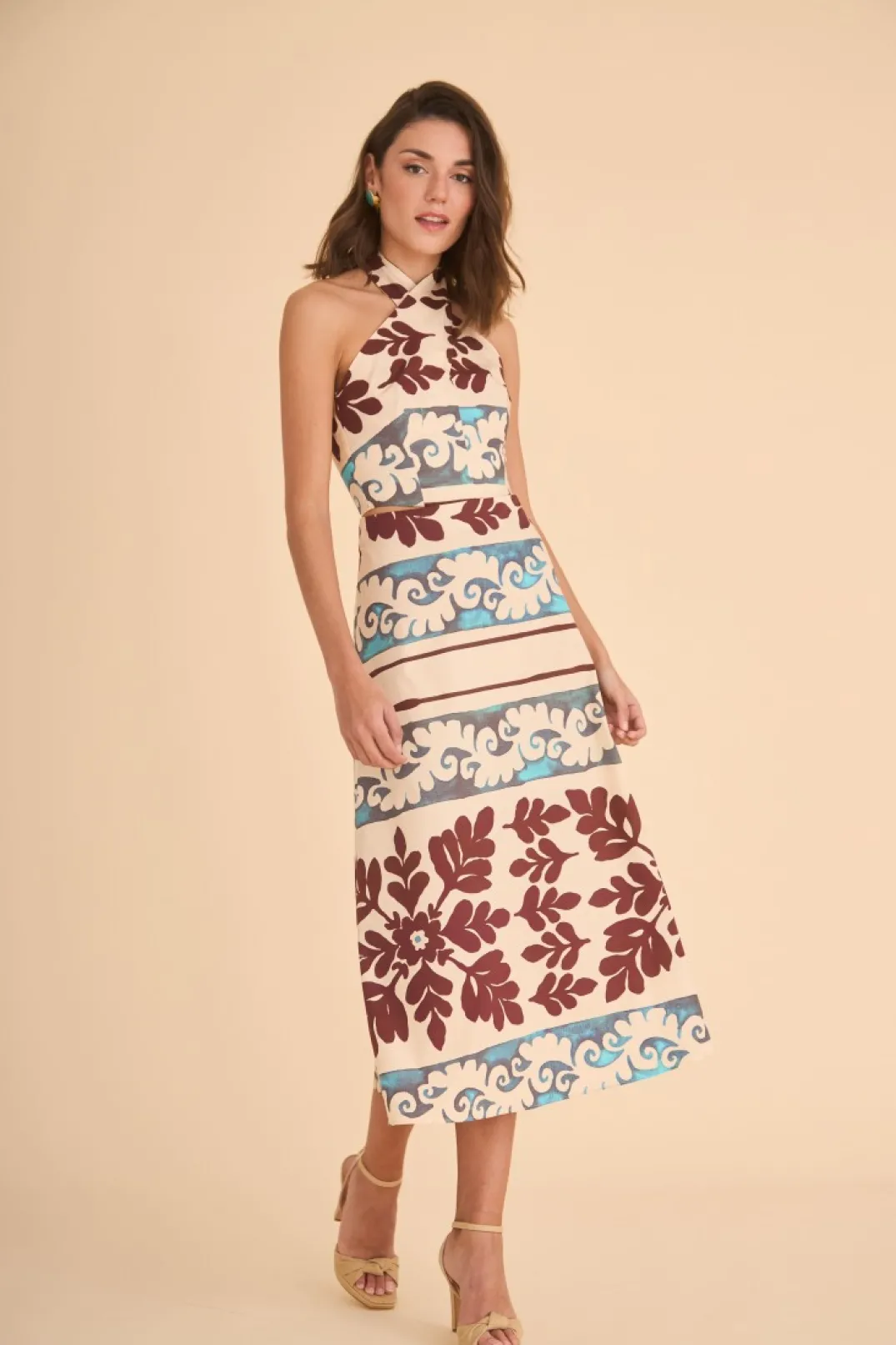 Fashion FALDA MARIEESTAMPADO Total look | Faldas