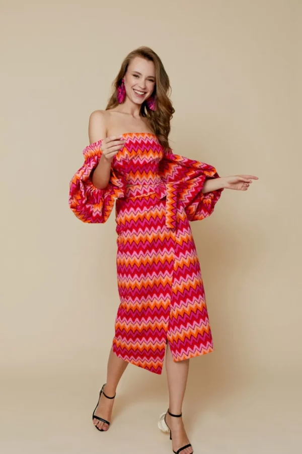 Best FALDA SALERMOFUCSIA Total look | Faldas