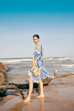 Store KAFTAN KASTOR AZUL Vestidos