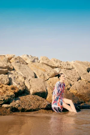 Cheap KAFTAN KASTOR MORADO Vestidos