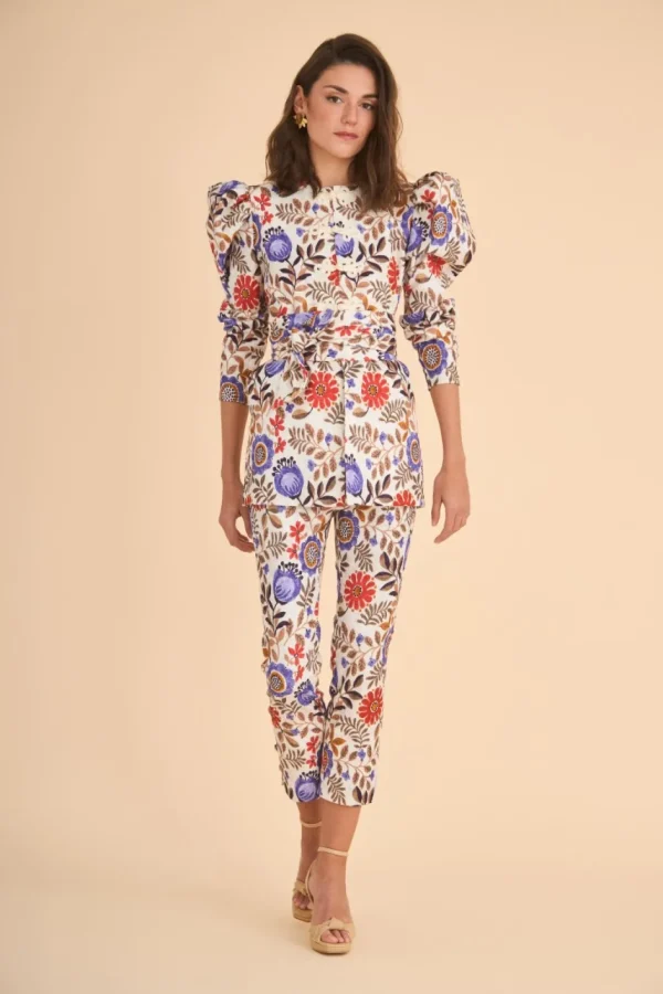 Fashion PANTALON ALMENDRAESTAMPADO Total look | Pantalones