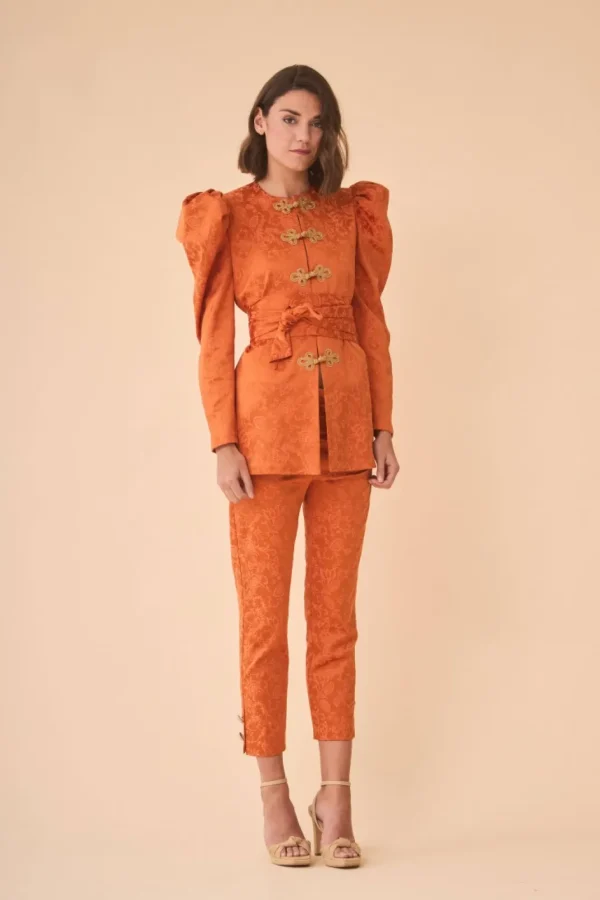 Best Sale PANTALON ALMENDRATERRACOTA Pantalones | Total look