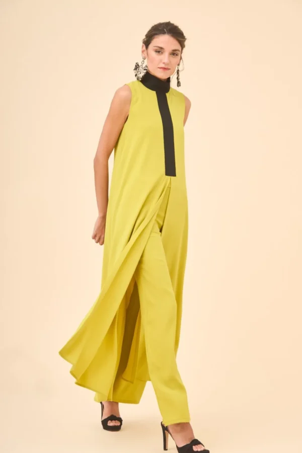 Discount PANTALON FERNANDOVERDE/NEGRO Pantalones | Total look