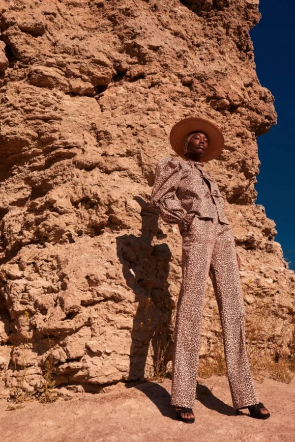 Fashion PANTALON GUEPARDOESTAMPADO Pantalones