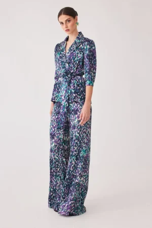 Outlet PANTALON ISABEL MB EST.VERDE MARIA BARAZA X COOSY | Pantalones