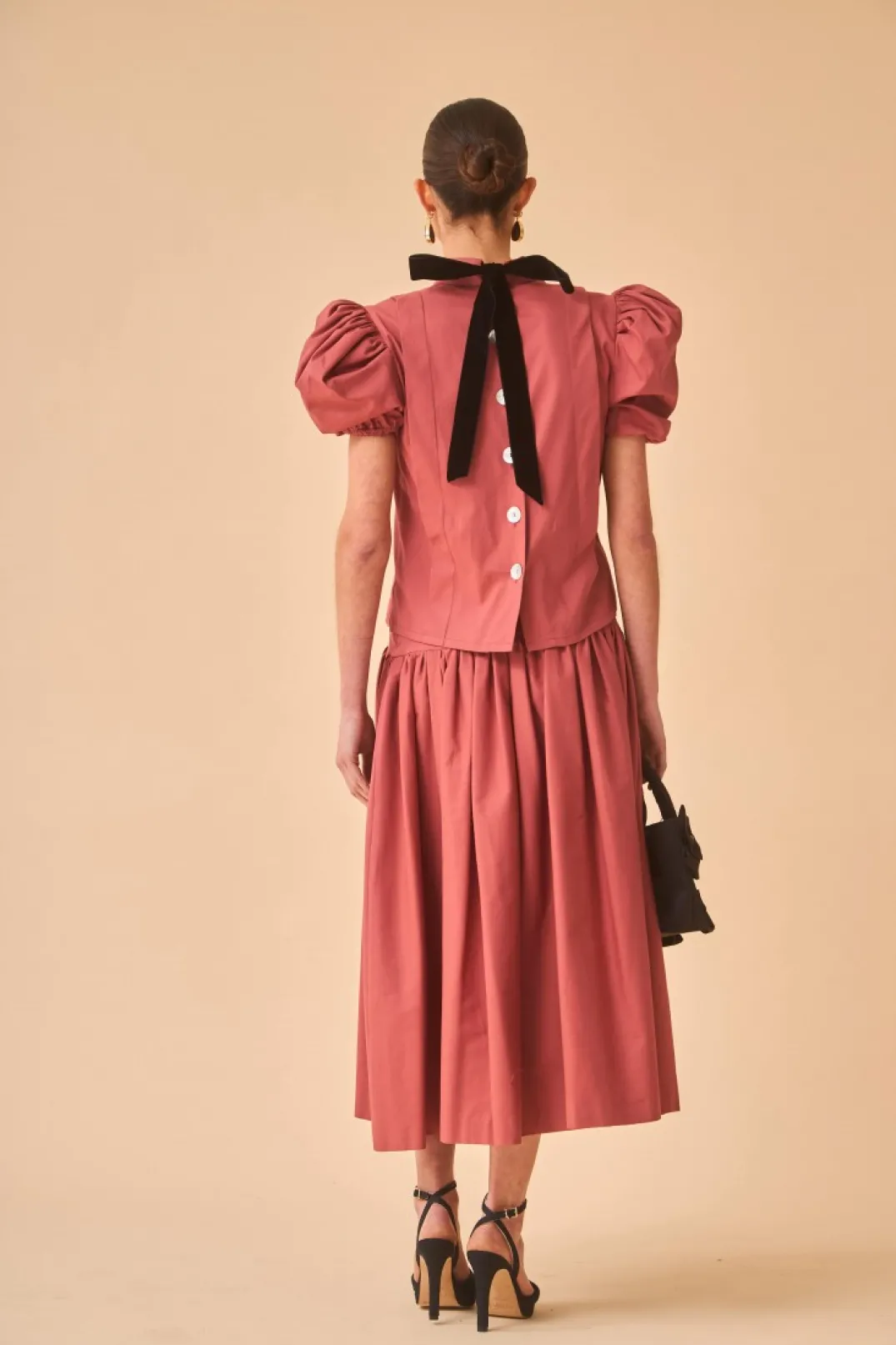 Discount TOP FLORITA TERRACOTA Tops | Total look