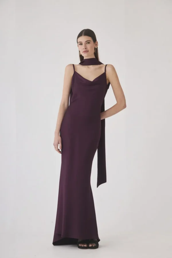 Store Vestido Ador Burdeos | Vestidos largos