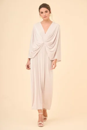 Best Sale VESTIDO AGUSTICREMA I DO | Vestidos largos