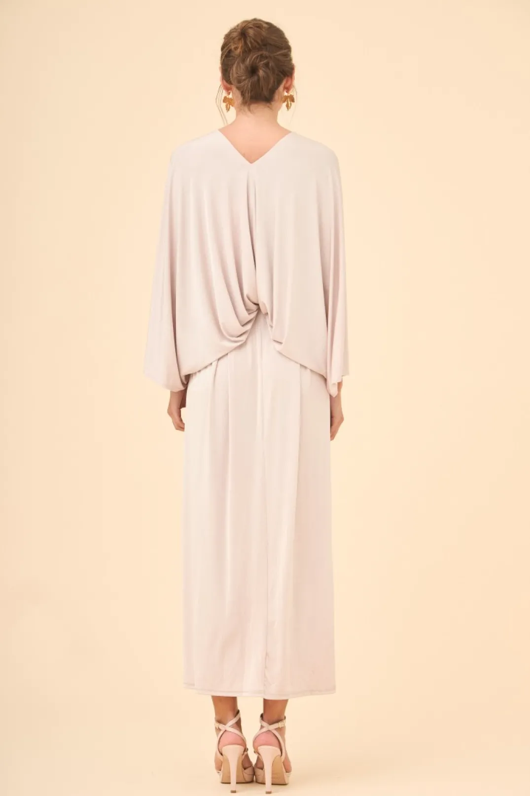 Best Sale VESTIDO AGUSTICREMA I DO | Vestidos largos