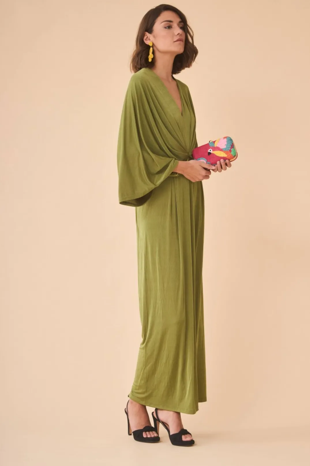 Hot VESTIDO AGUSTIVERDE Vestidos largos