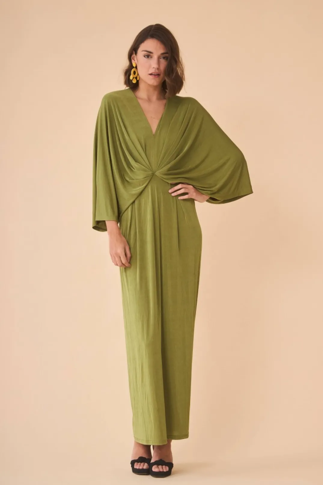 Hot VESTIDO AGUSTIVERDE Vestidos largos