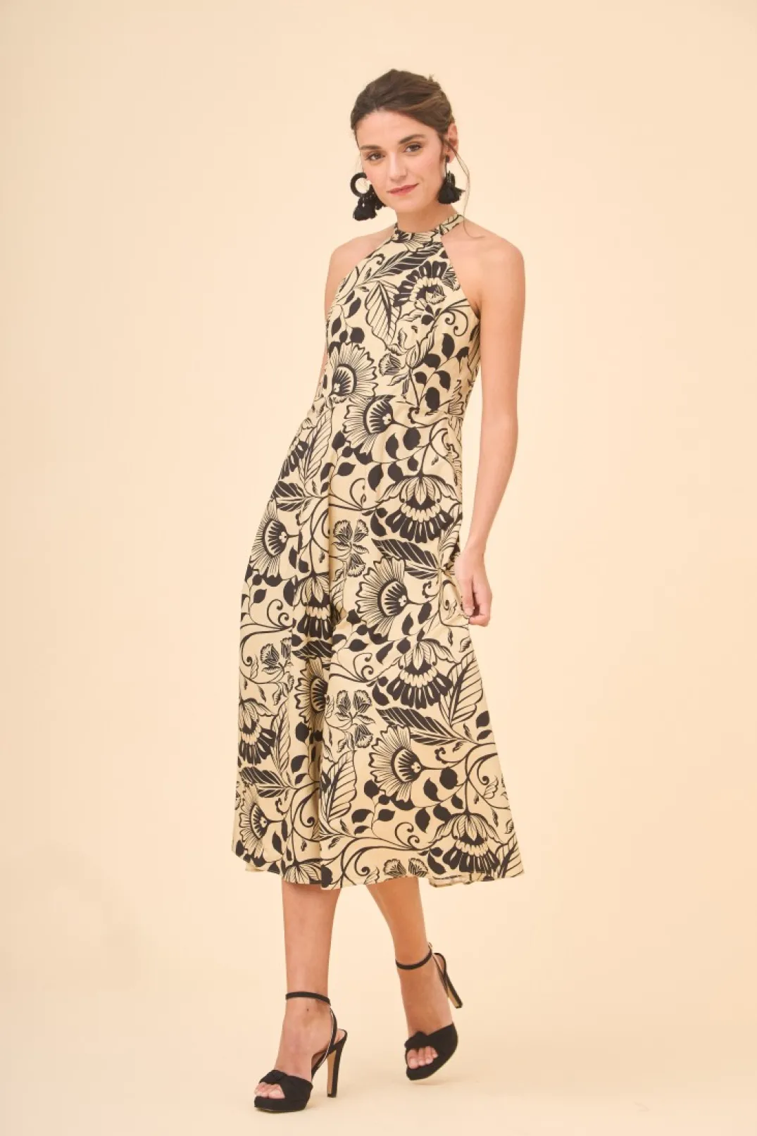 Online VESTIDO ANIPPEESTAMPADO Vestidos midi