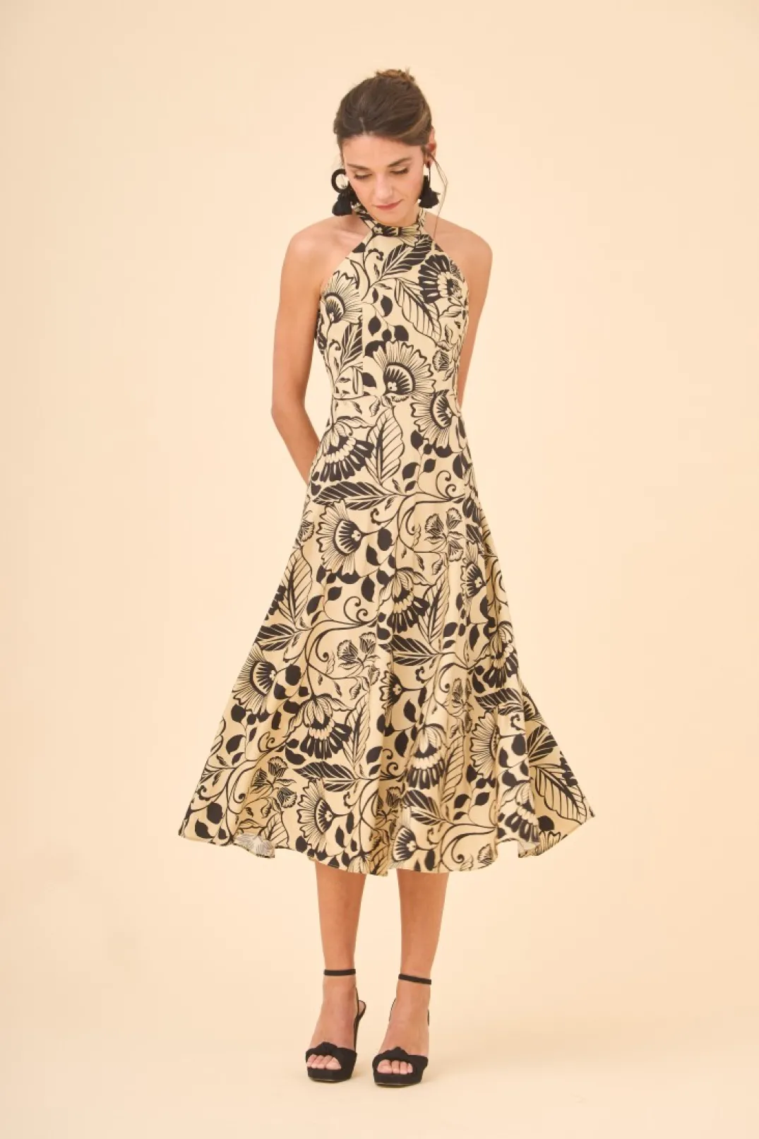 Online VESTIDO ANIPPEESTAMPADO Vestidos midi