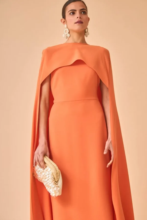 Best Sale VESTIDO ANTONINANARANJA Vestidos midi