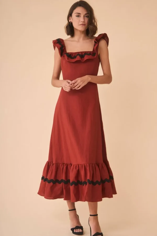 Flash Sale VESTIDO CARLOTTASCALDERO Vestidos midi