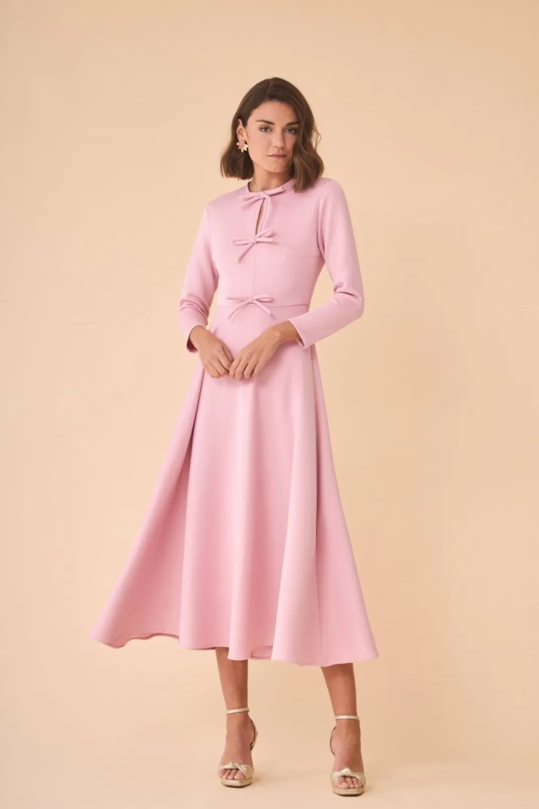 New VESTIDO CONSROSA Vestidos midi