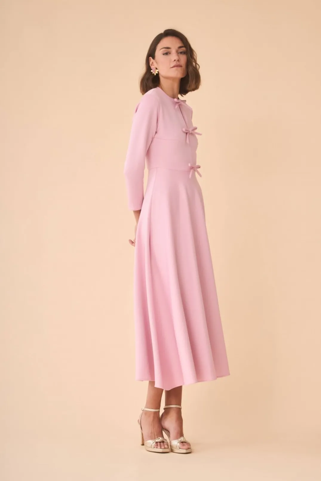 New VESTIDO CONSROSA Vestidos midi