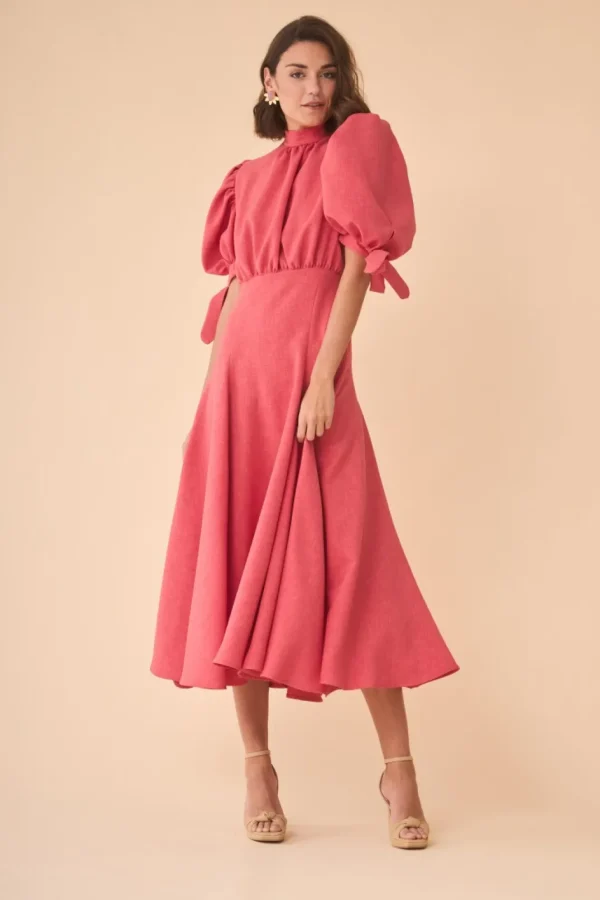 Hot VESTIDO ELENAROSA Vestidos midi