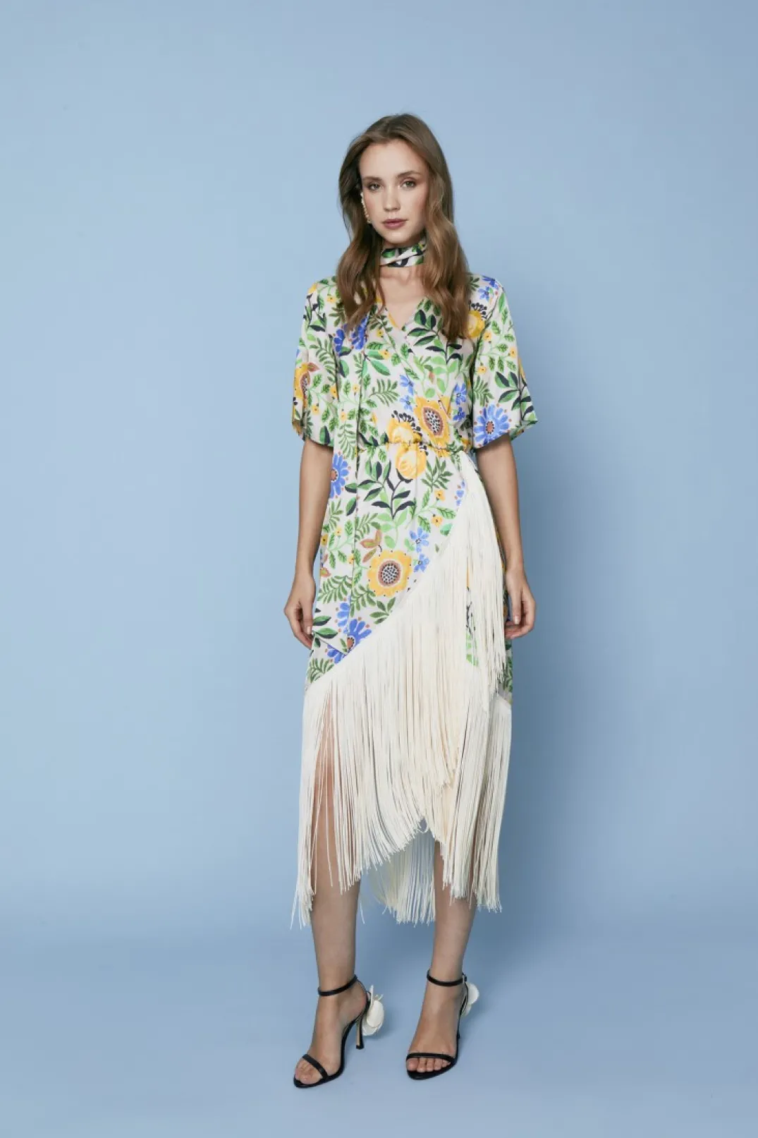 Sale VESTIDO FIESTA DAMIANCRUDO Vestidos midi