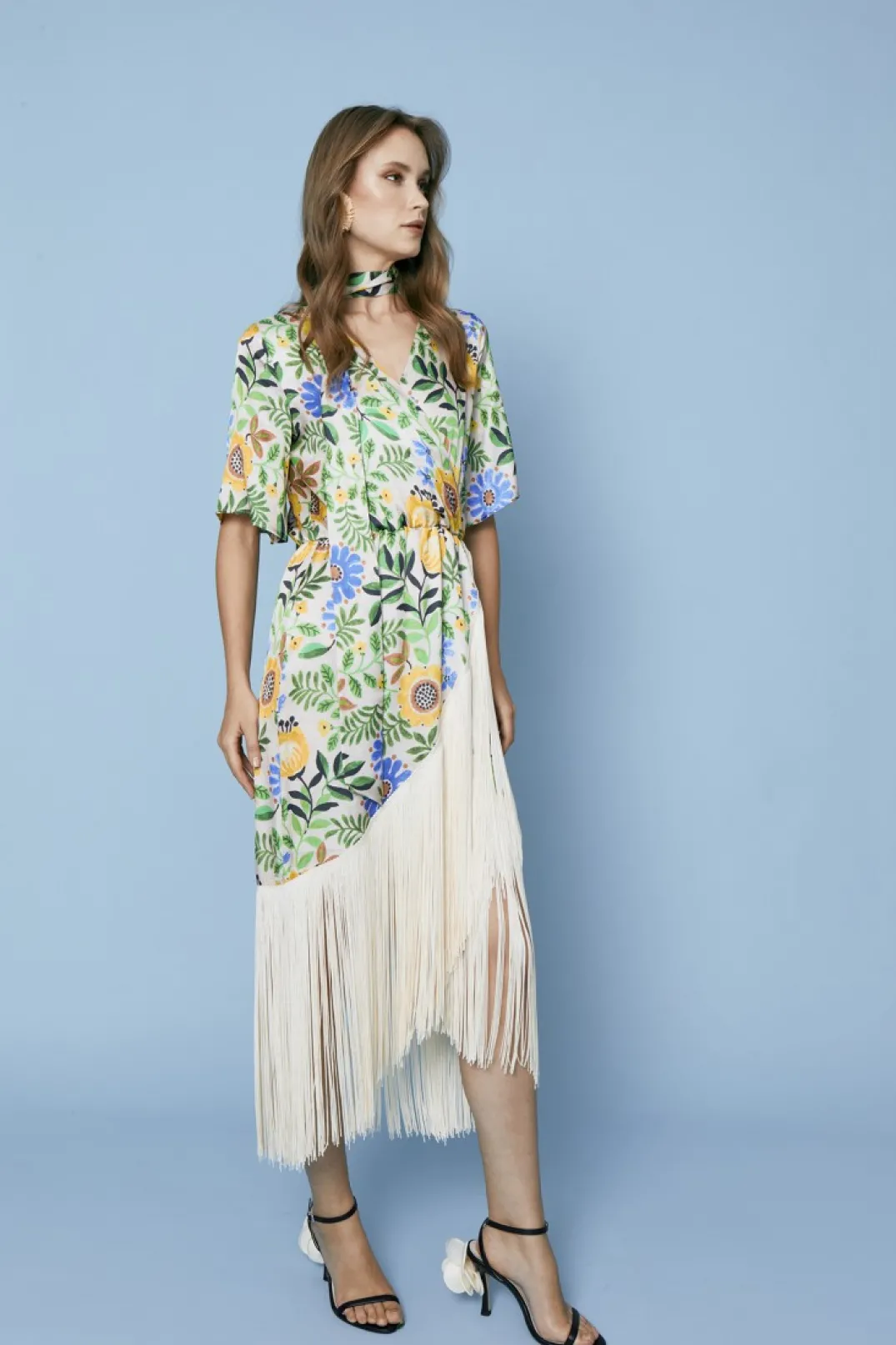 Sale VESTIDO FIESTA DAMIANCRUDO Vestidos midi