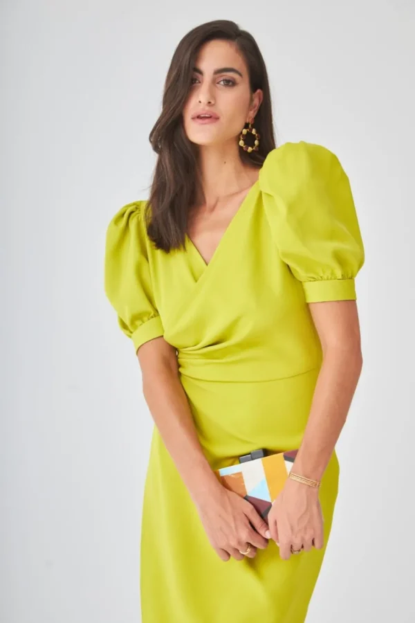 Fashion Vestido Largo Juanita Oliva | Vestidos midi