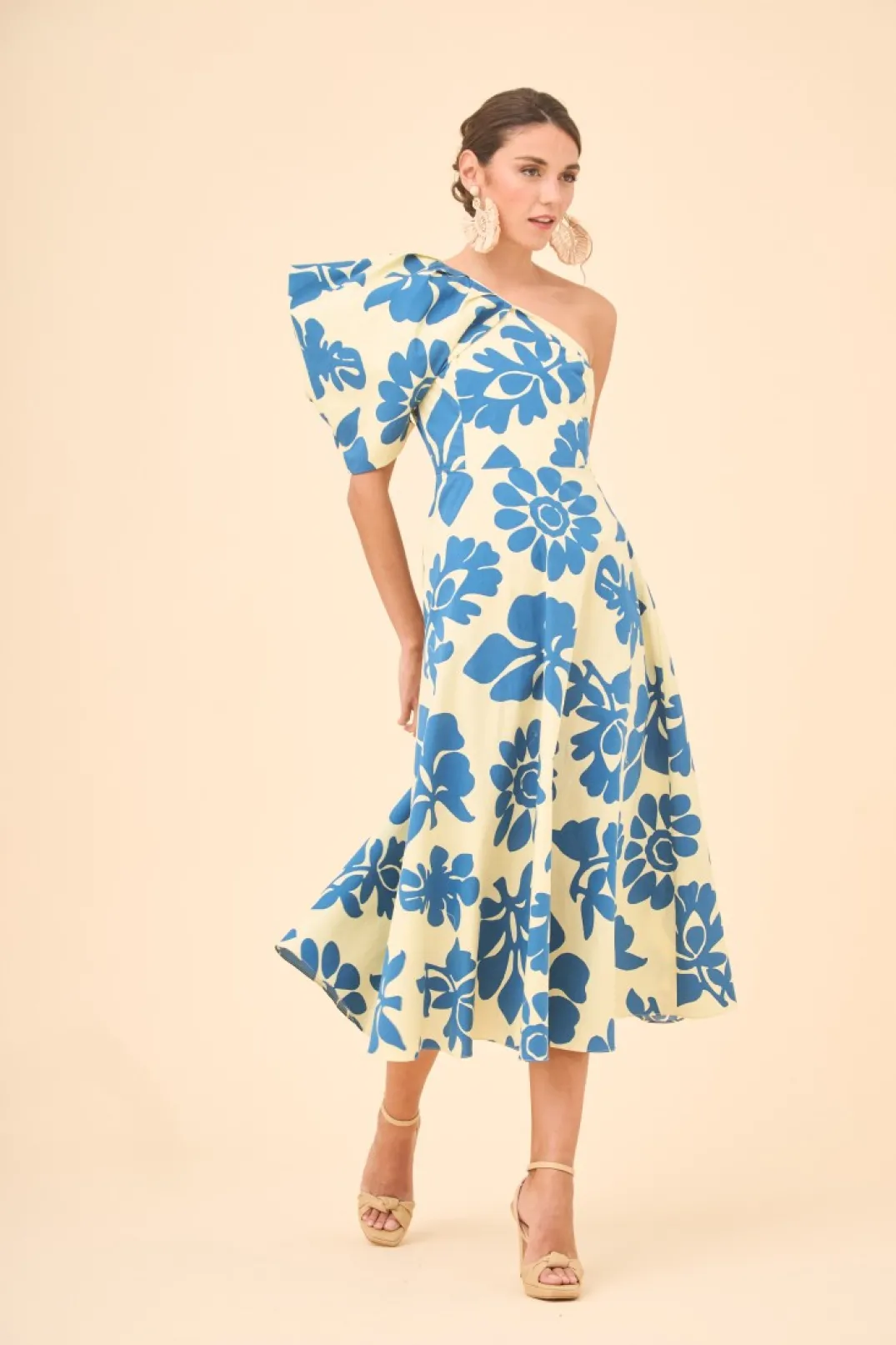 Sale VESTIDO LEOMAESTAMPADO Vestidos midi