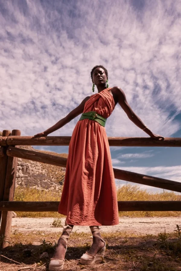 Online VESTIDO MANDELATEJA Vestidos midi