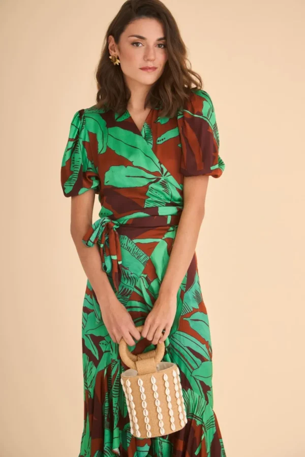 Cheap VESTIDO PLACISFLORES MULTI Vestidos midi