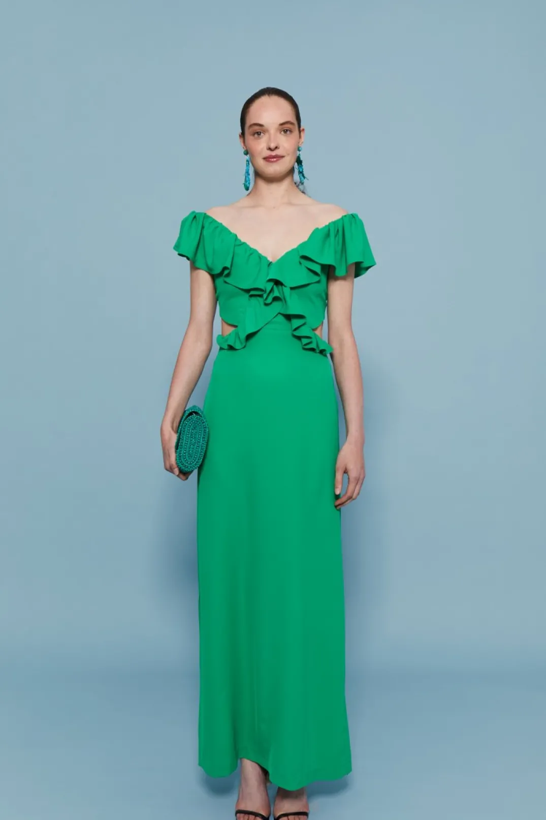 Cheap VESTIDO RIOVERDE Vestidos largos