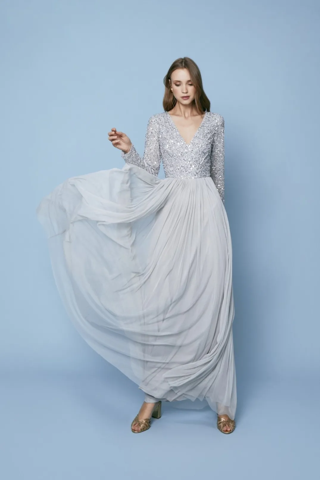 Fashion VESTIDO ROMEAAGUAMARINA Vestidos largos