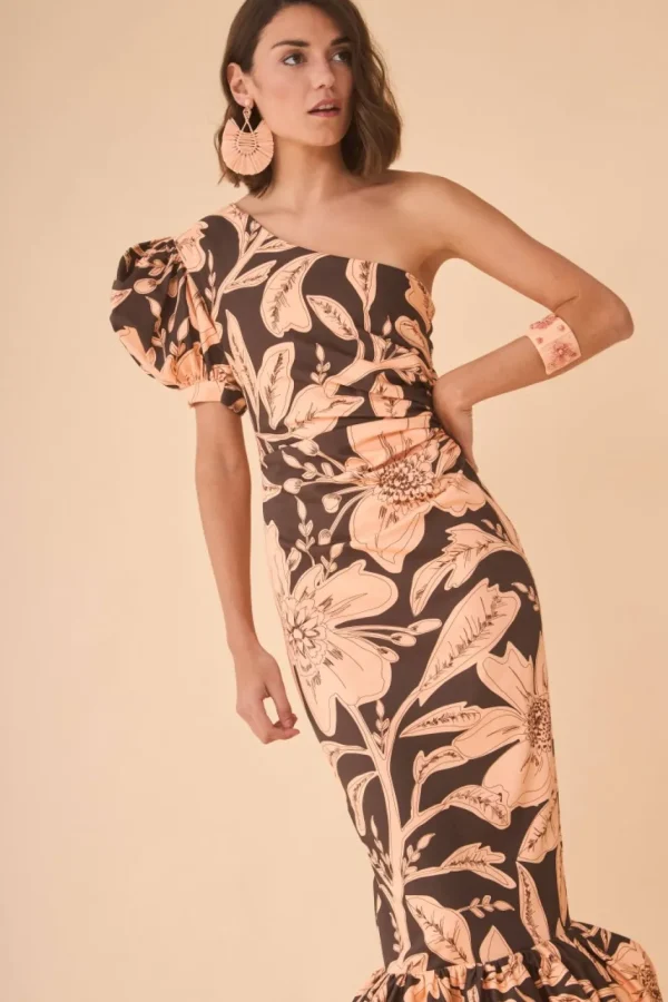 Outlet VESTIDO SIMONETTAESTAMPADO Vestidos midi