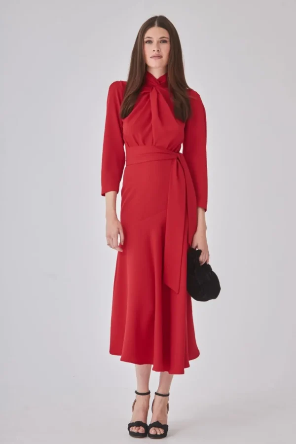 Flash Sale Vestido Violeta Lil | Vestidos midi